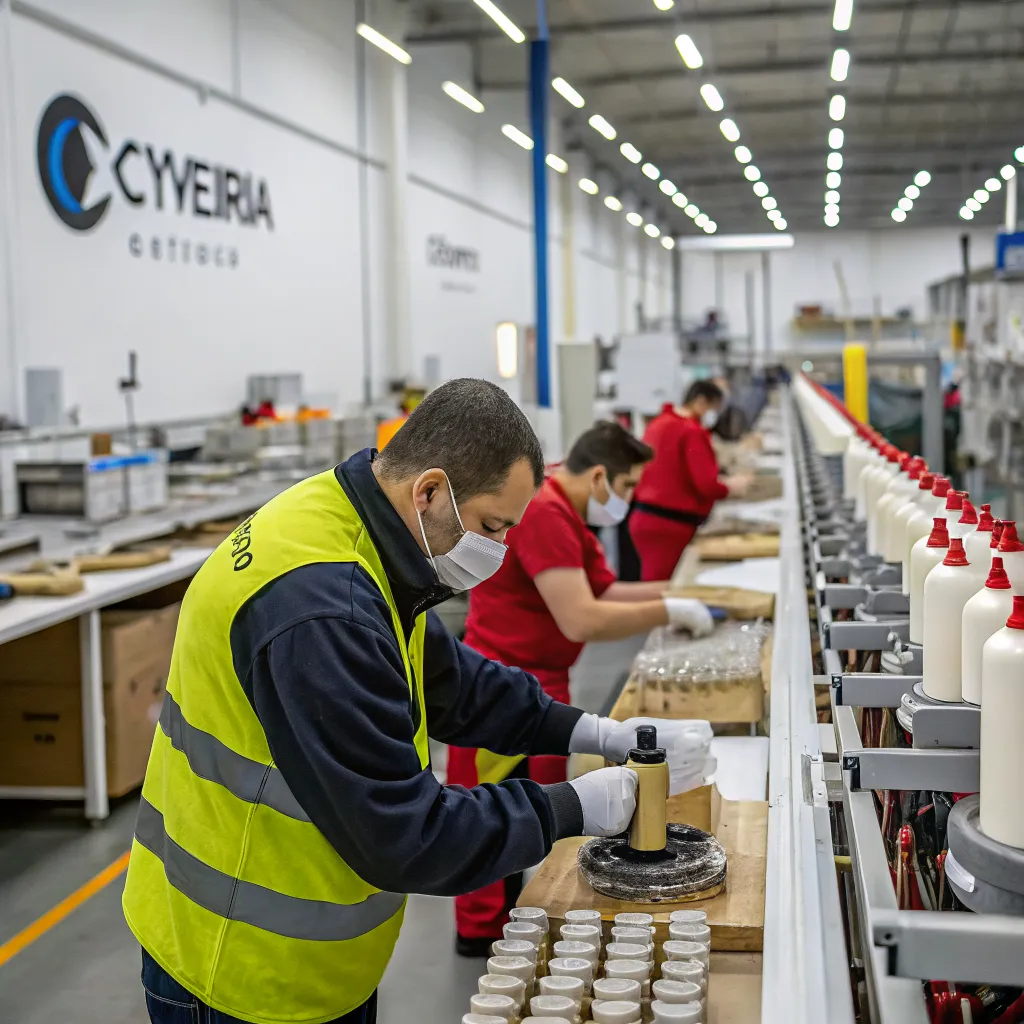 CYVEXIRA atölye üretim süreci